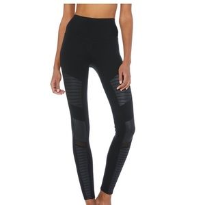 Alo Yoga High Waisted Moto Leggings